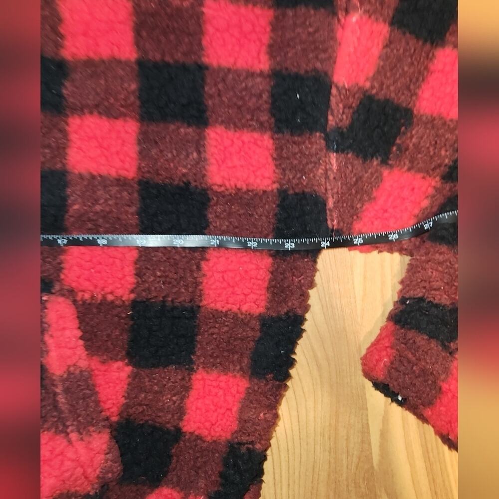 No Boundaries Plaid Pullover Sweater Small 3-5 - Picture 6 of 10